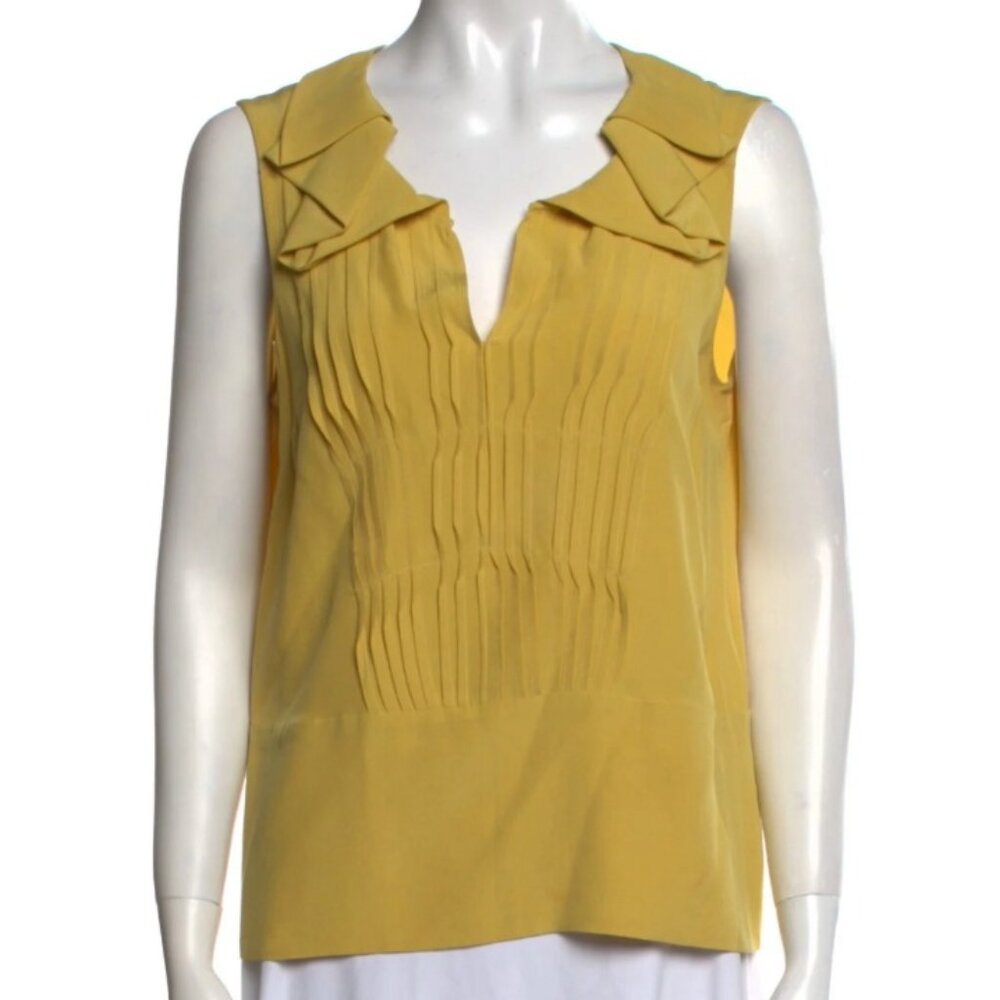 Marni Silk Sleeveless Top